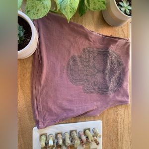 Obey Cut Out Sleeves top